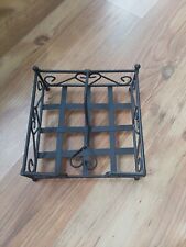 ???Serviettenhalter, Metall Serviettenständer im Landhaus Stil, Antik Braun?