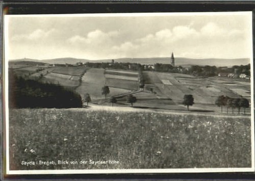 Sayda ungelaufen 1955 - sayda,
