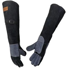 Bissfeste Lederhandschuhe 60