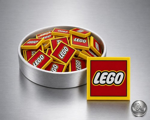 Lego fliese bedruckt mit - fliese,