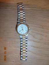 Tissot: Damen Armbanduhr, Edelstahl mit gold