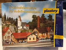 Plastoy H0 Dorf-Set