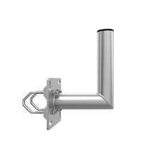 18cm SAT Balkon Mast Ausleger ALU Geländer Rohr-Halterung Wandhalter Schellen 