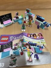 LEGO 3933 Friends Olivia's Ideenwerkstatt Labor Werkbank Mikroskop Roboter +BA
