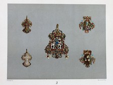 Gold-Schmied Brosche Teufel