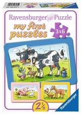 3 x 6 Teile Ravensburger
