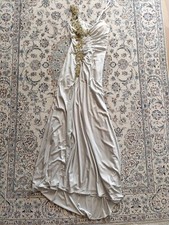 Abendkleid sehr schön, hell Beige, lang, Terani, Gr 4 - EU Gr 34