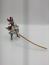 PLASTOY RED & SILVER DRAGON