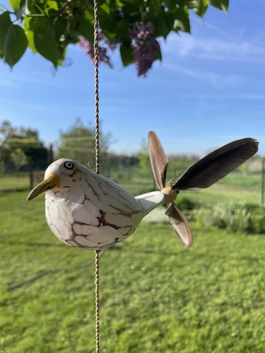 Möwe mit propeller windspiel - mit,