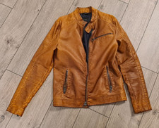 Zara Man Basic Lederjacke