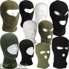 MILITÄR STURMHAUBE BALACLAVA BW STURMMASKE SEK KSK GSG9 POLIZEI KOPFHAUBE MASKE