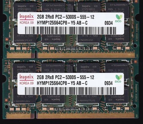 Hynix 2gb 4 gb ddr2 - 2, x