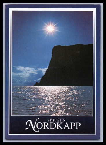 Ansichtskarte nordkapp nordkap - ansichtskarte,