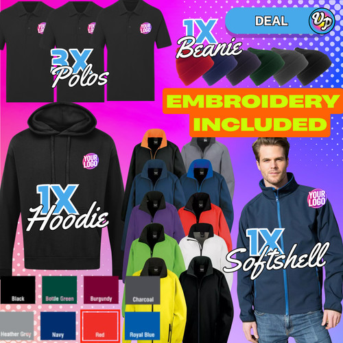 Arbeitskleidung paket bestickt - paket,