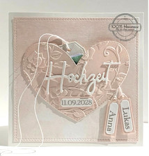 personalisierte Hochzeitskarte