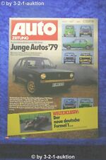 Auto Zeitung 23/78 VW Polo Turbo Datsun 280 ZX Audi 80 neuer Opel Kadett