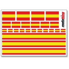 Spanien aufkleber flaggen - aufkleber, |