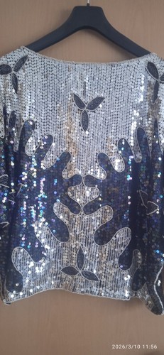 Glitzer shirt von nicos - m,