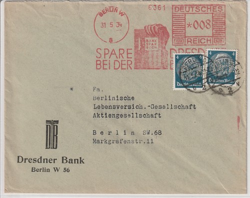 Reich perfins und - 3.,