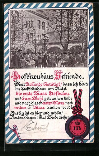 Ansichtskarte münchner - ansichtskarte,