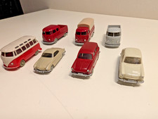 Wiking Konvolut 60er Jahre – VW T1 Samba, Pritsche, Karmann Ghia u.a., schön