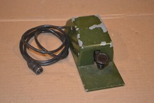 BW JUNKERS D.B.G.M. Morsetaste mit NF10 Stecker (Funk, Bundeswehr)