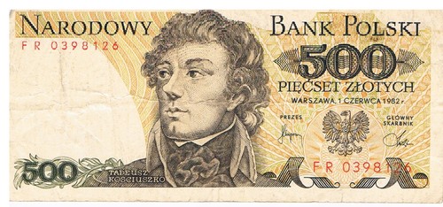 Polen 500 zloty 1982 - 500,