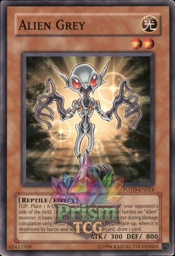 Alien grey potd de024 yugioh - alien,