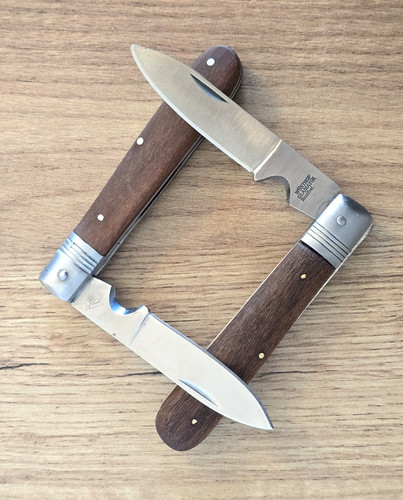 Vintage arbeitsmesser - 2x,