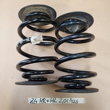 Federn BMW Z4 E85 Spiral Tonnen Fahrwerks Schrauben Feder HINTEN rechts + links