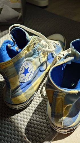 Converse chucks big plaid blue - plaid,