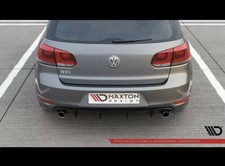 Heckdiffusor GTI Look für VW Golf 6 GTI/GTD Hochglanz Schwarz Maxton Design ABE