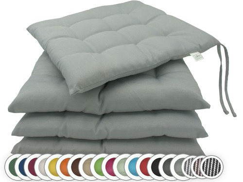 4er oder 8er set stuhlkissen - 4er,
