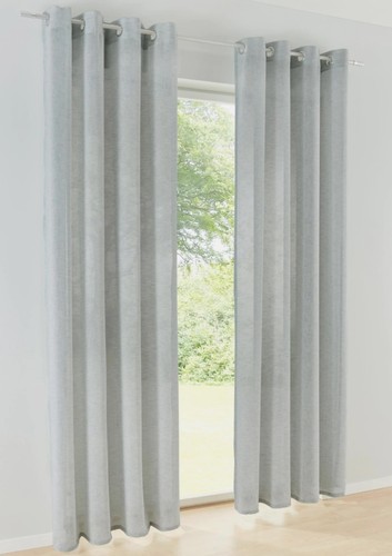 Gardine blau 175x140cm - , heine