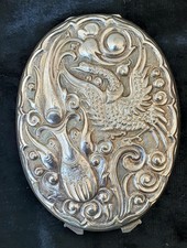 Vintage Puderdose Schminkdose