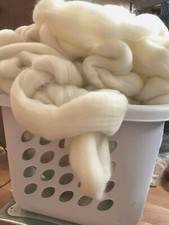 Wool Roving Fiber 5 lbs BAG