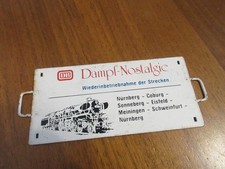 Eisenbahn Zuglaufschild DB