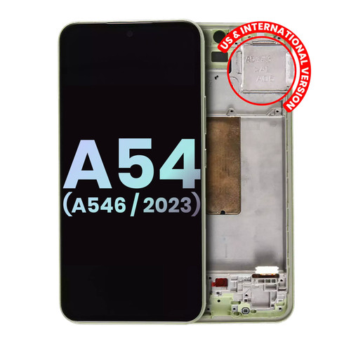 Oled display mit rahmen - mit,