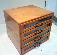 - Amann's - Nähseide Schrank