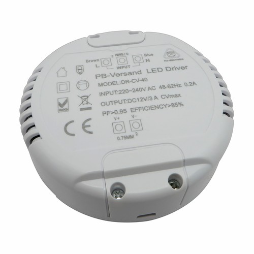 Runder led trafo - led, watt