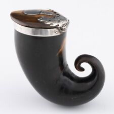 Schnupftabak Mull - Schottisches Widderhorn und Silber um 1820