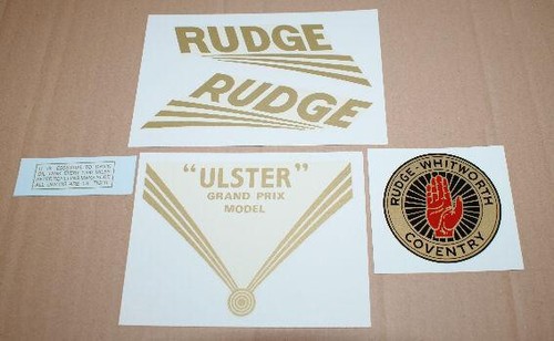 Rudge ulster 1936 abziehbilder - 1936,