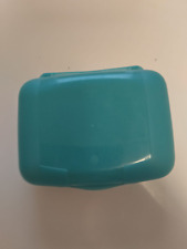 Tupperware Twin Lunch- Box Vesperdose in Türkis grün gebraucht