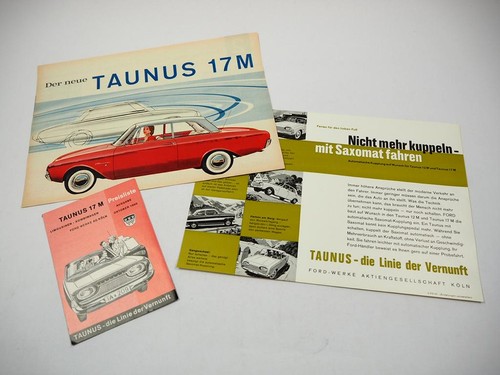 Original prospekt ford taunus - original,