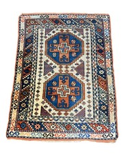 Antiker Edler Unikat Handgeknüpfter Orientteppich Teppich Anatol 113x85cm Rug