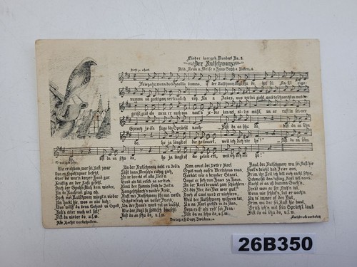 Lieder postkarte in - lieder-postkarte,