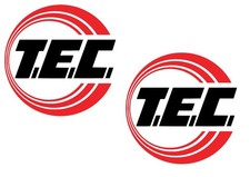 TEC Motorhome Caravan 2x Decal
