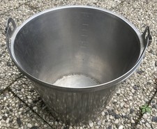 Edelstahleimer Eimer Edelstahl 10 liter Gastronomie Gastro