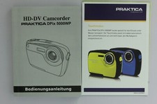 Bedienungsanleitung Manual HD-DV Camcorder Praktica DPix 5000WP (12042555)