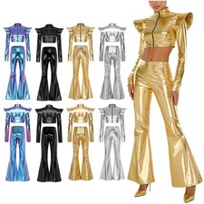 Damen metallic glänzendes - metallic,